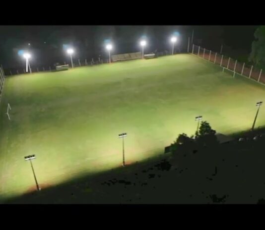 JAPORÃ: Prefeitura inaugura hoje iluminação de Led no estádio “Nãnderu Mirim” na aldeia Porto Lindo