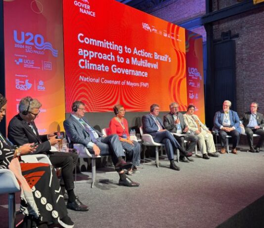 G20: Riedel destaca sustentabilidade e municipalismo ao falar em nome de governadores no RJ