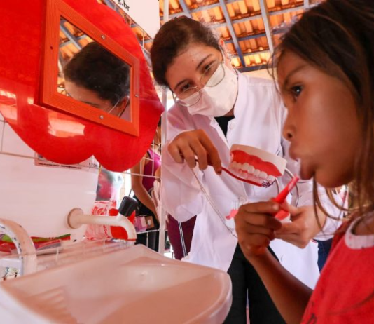 CAARAPÓ recebe mais de 40 serviços gratuitos a indígenas da aldeia Te’yíkue