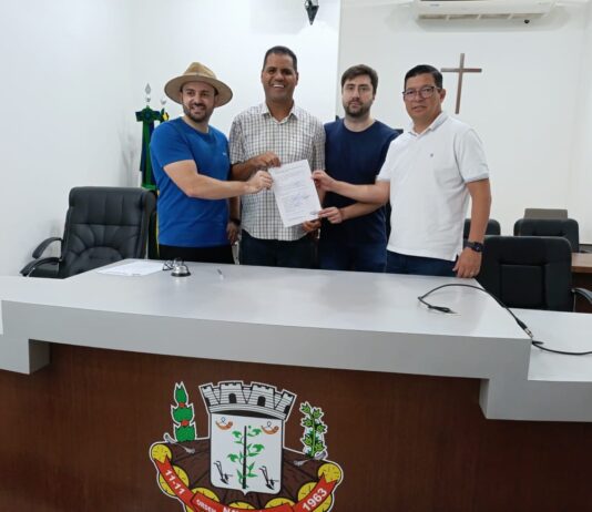 Daniel Moretto (PL) registra chapa visando presidência da Câmara de Naviraí