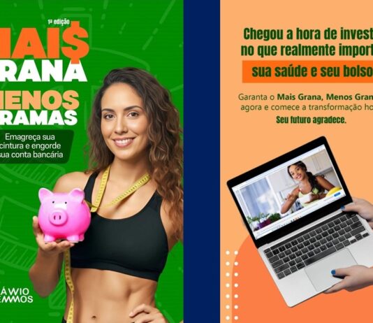 Novo livro ensina a emagrecer enquanto aumenta a saúde financeira