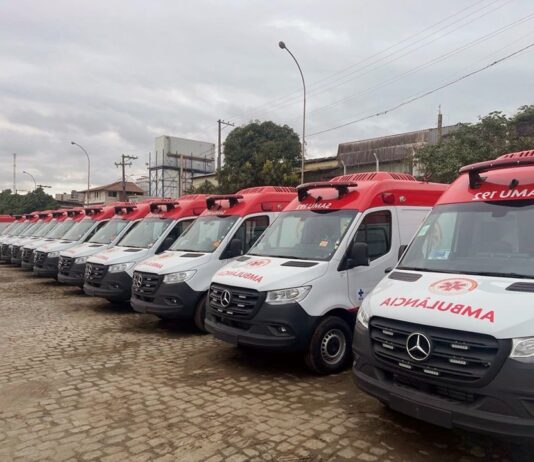 Geraldo Resende viabiliza a entrega de mais 14 ambulâncias do SAMU. Entregas serão hoje