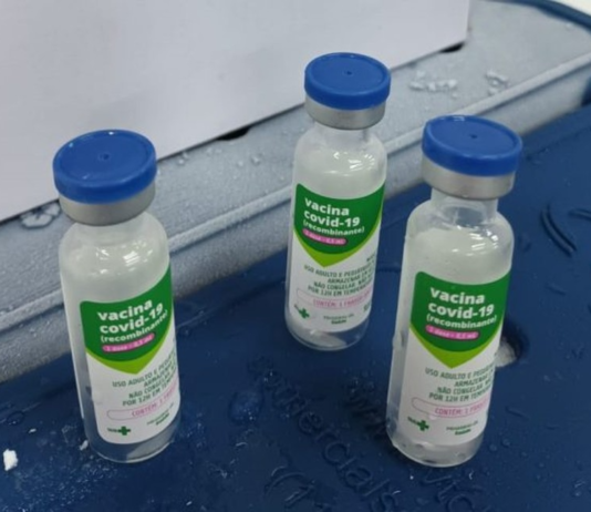 MS recebe 20 mil doses de vacina contra a Covid-19