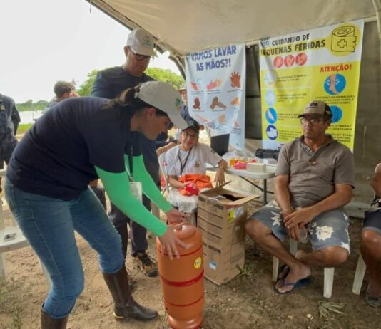 SAÚDE: Governo de MS e OCB entregam filtros de água para comunidades ribeirinhas do Pantanal