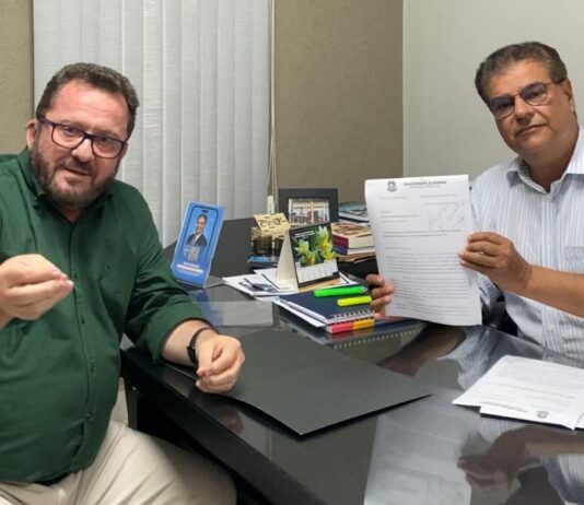 DOURADOS: Laudir se reúne com Nelsinho Trad e solicita recursos para construção do Centro de Especialidade Odontológica