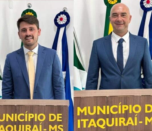 Itaquiraí inicia novo ciclo de transformações com a posse de Thalles Tomazelli e Dr. Bruno