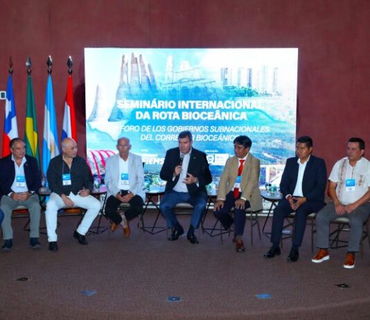 Seminário Internacional da Rota Bioceânica avança em acordos para integração, logística, infraestrutura e segurança