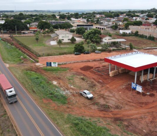 Construção do quartel do Corpo de Bombeiros de Itaquiraí segue em ritmo acelerado