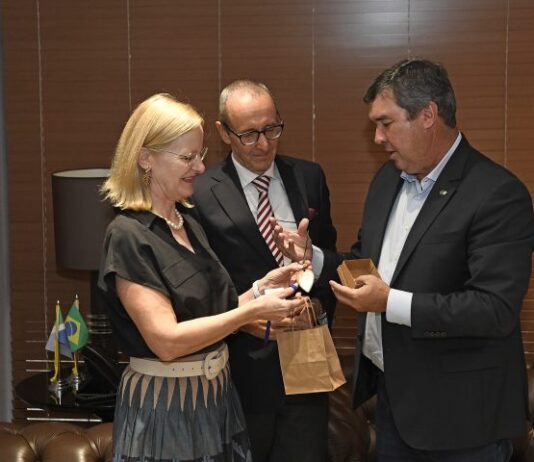 Oportunidades e dinâmica de crescimento em MS são apresentadas ao embaixador da Áustria no Brasil