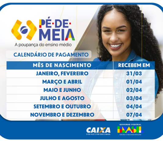 PÉ-DE-MEIA: CAIXA inicia pagamento do Incentivo Matrícula a partir desta segunda-feira (31)