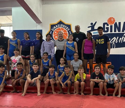 Liandra visita Ginaslouquinhos e destaca o incentivo ao esporte e à inclusão social