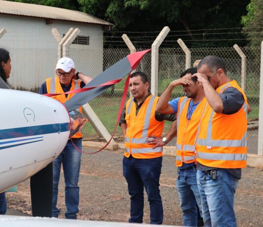 Governo de Naviraí capacita servidores para atuarem com segurança no Aeródromo Municipal