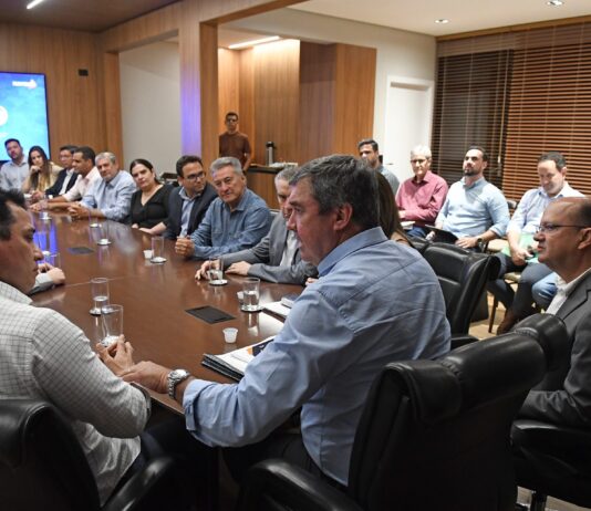 Prefeito de Naviraí e vereadores apresentam ao Governo do Estado projetos estruturantes para o município
