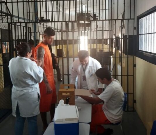 Campanha de vacinação contra Influenza avança nas unidades penais de Mato Grosso do Sul