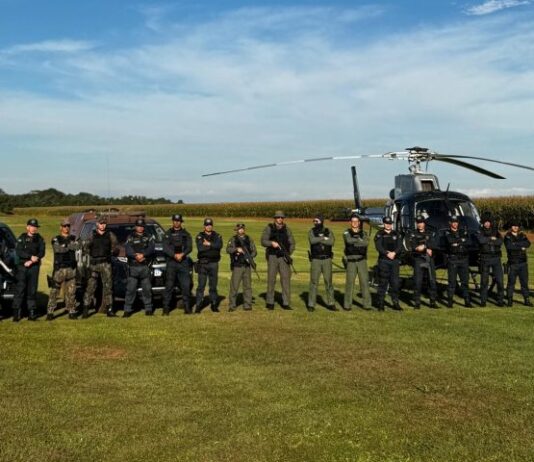 PM de MS divulga resultados da Operação Falcão, desenvolvida nas áreas rurais do Estado