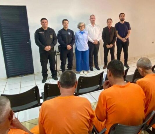 JUNHO PRATA leva cidadania e dignidade ao presídio com o maior número de idosos em MS