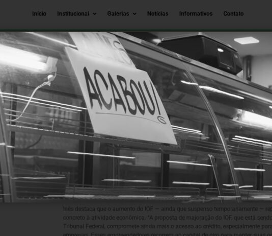 ARTIGO: Insegurança jurídica, alta de juros e impasse sobre IOF agravam retração no comércio