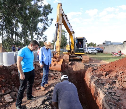 DOURADOS: Prefeitura avança com obras de pavimentação no Jardim Guaicurus