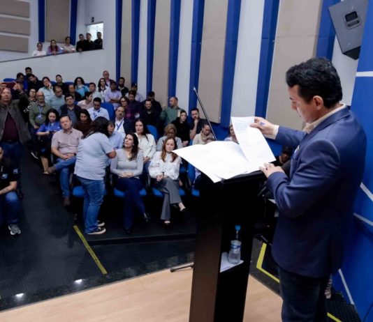 Prefeito Rodrigo Sacuno defende união e compromisso para o desenvolvimento de Naviraí
