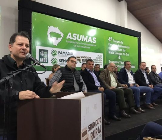 SEMANA DA SUINOCULTURA: Renato Câmara destaca a força do setor em Mato Grosso do Sul