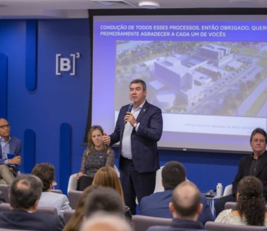 Governo de MS apresenta PPP do Hospital Regional a potenciais investidores na B3 em São Paulo