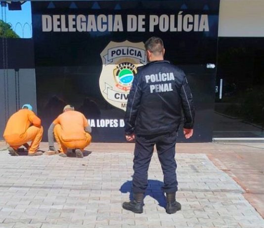 GUIA LOPES: prédio da segurança pública tem calçamento renovado com mão de obra prisional e pavers feitos em presídio