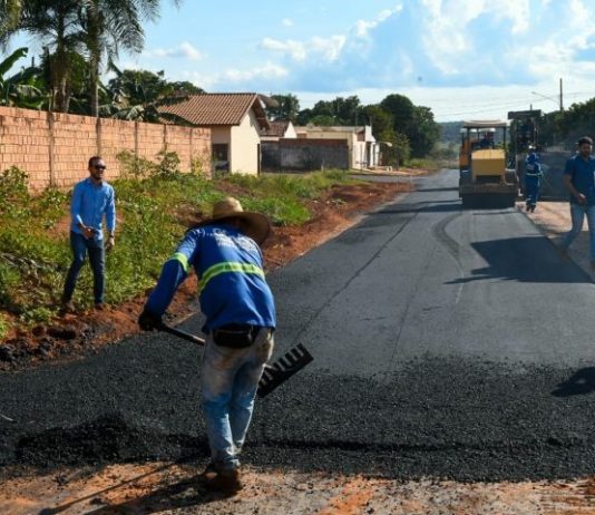 Pavimentação avança em Rio Verde, um dos principais destinos turísticos de Mato Grosso do Sul