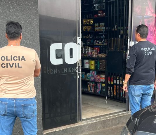 Polícia Civil apoia ação da VISA em operação de combate a produtos clandestinos em Paranaíba