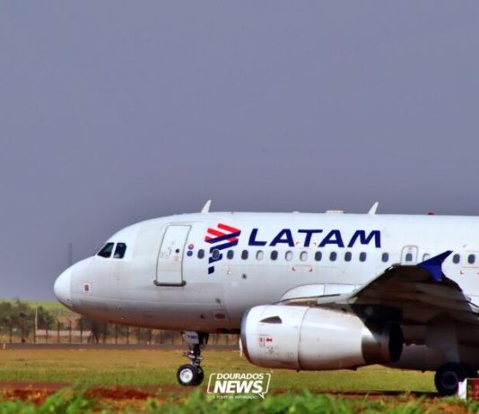 TRANSPORTE AÉREO: Latam deve ampliar frequência de voos a Dourados