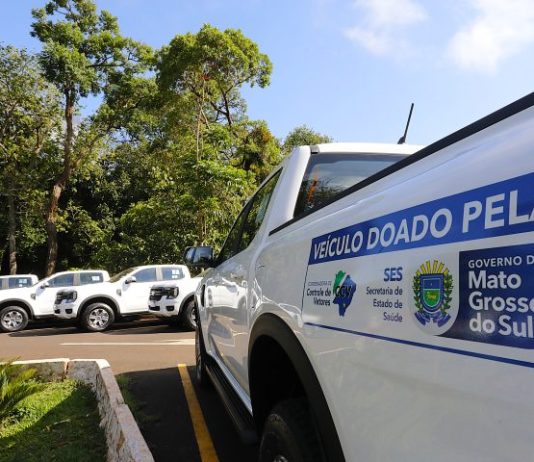 Governo de MS entrega veículos a 14 municípios para fortalecer vigilância em saúde