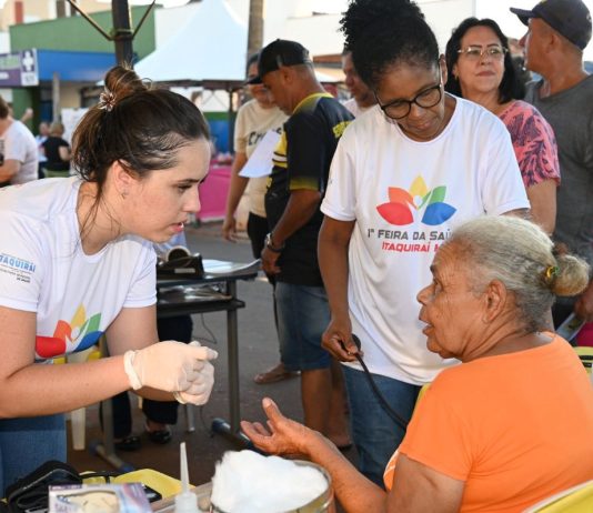 ITAQUIRAÍ: Feira da Saúde leva cuidado a mais de 500 pessoas do município