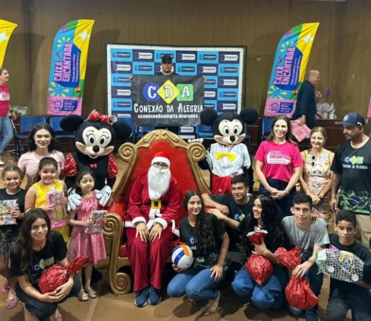 Caixa Encantada conclui entregas presenciais em Dourados e leva magia do Natal às crianças de MS