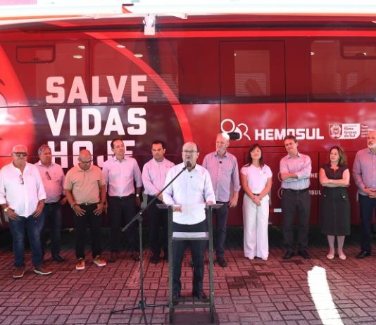 Solidariedade: Nova Unidade Móvel do Hemosul chega para ampliar captação de sangue
