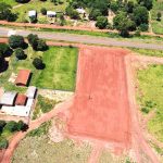 Área com terraplanagem concluída para creche na Porto Lindo