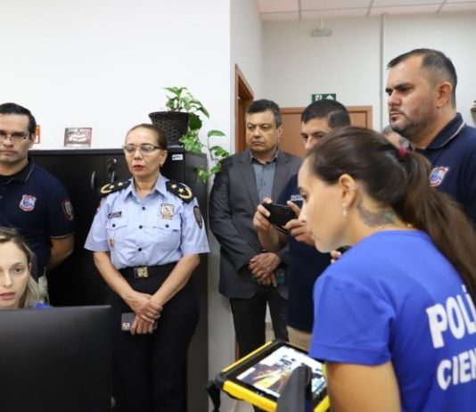 Polícia Científica recebe autoridades do Paraguai e fortalece cooperação pericial na fronteira