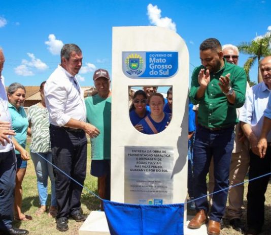 ANTÔNIO JOÃO recebe pacote de obras em educação, infraestrutura e MS-384