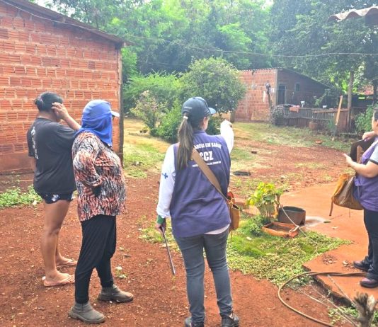 Mutirão contra epidemia de chikungunya nas aldeias vistoria 1.513 moradias em 2 dias