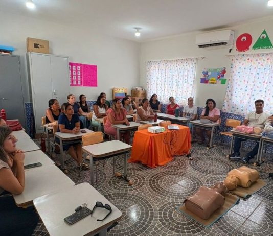 JAPORÃ capacita profissionais da Educação Infantil com curso de primeiros socorros