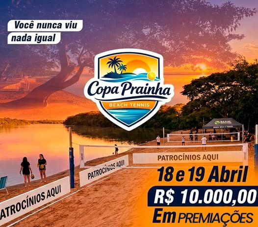 ITAQUIRAÍ: Copa Prainha de Beach Tennis movimenta Praia da Amizade