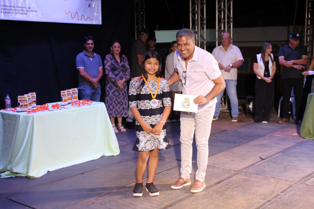 Japorã 34 anos: Letícia Ariely vence pela 2ª vez o Festival Estudantil de Música