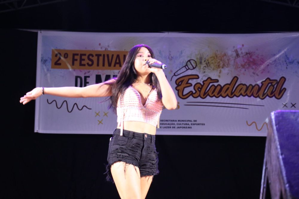 Japorã 34 anos: Letícia Ariely vence pela 2ª vez o Festival Estudantil de Música