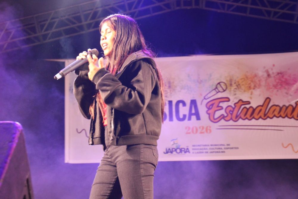 Japorã 34 anos: Letícia Ariely vence pela 2ª vez o Festival Estudantil de Música