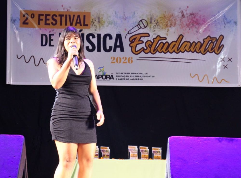 Japorã 34 anos: Letícia Ariely vence pela 2ª vez o Festival Estudantil de Música