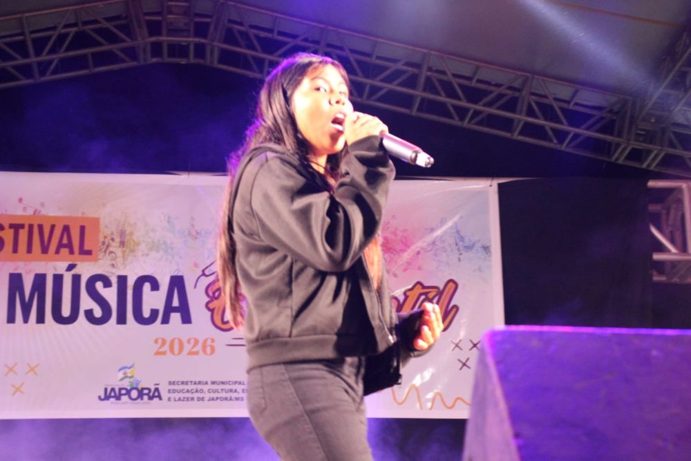 Japorã 34 anos: Letícia Ariely vence pela 2ª vez o Festival Estudantil de Música