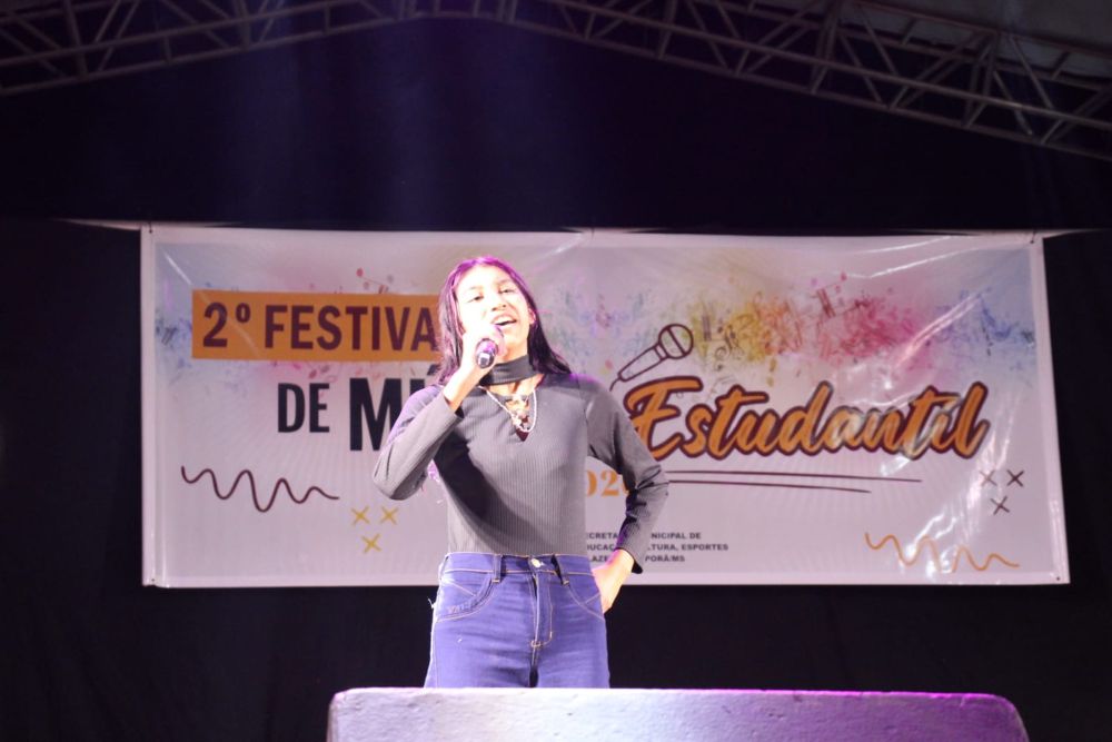 Japorã 34 anos: Letícia Ariely vence pela 2ª vez o Festival Estudantil de Música