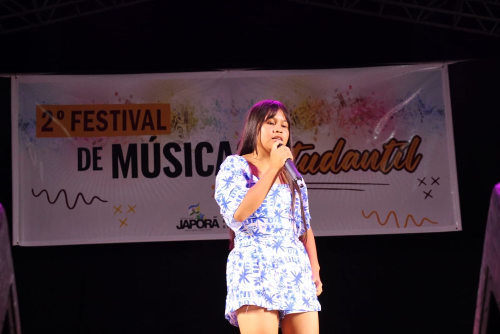 Japorã 34 anos: Letícia Ariely vence pela 2ª vez o Festival Estudantil de Música