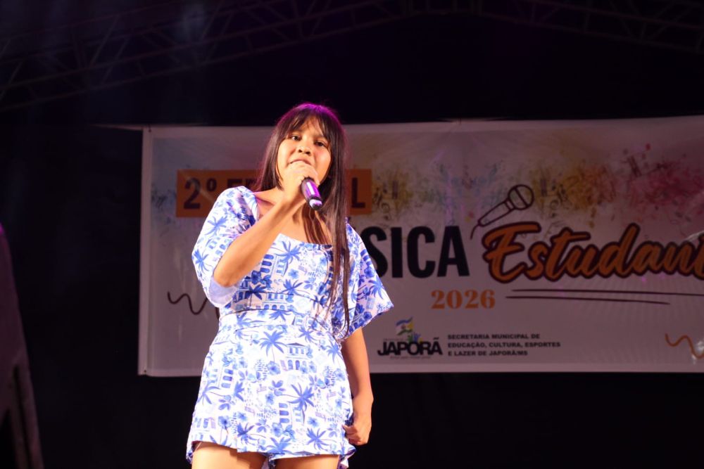 Japorã 34 anos: Letícia Ariely vence pela 2ª vez o Festival Estudantil de Música