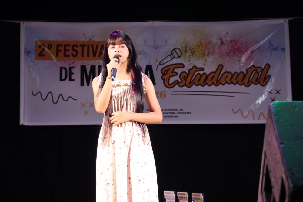 Japorã 34 anos: Letícia Ariely vence pela 2ª vez o Festival Estudantil de Música