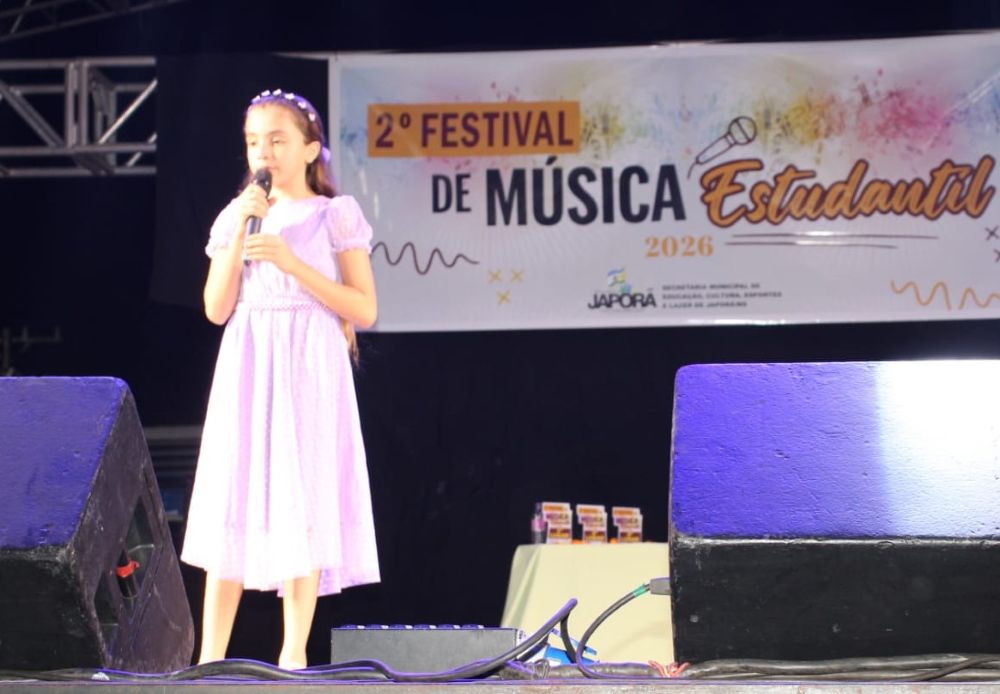 Japorã 34 anos: Letícia Ariely vence pela 2ª vez o Festival Estudantil de Música
