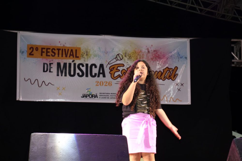 Japorã 34 anos: Letícia Ariely vence pela 2ª vez o Festival Estudantil de Música